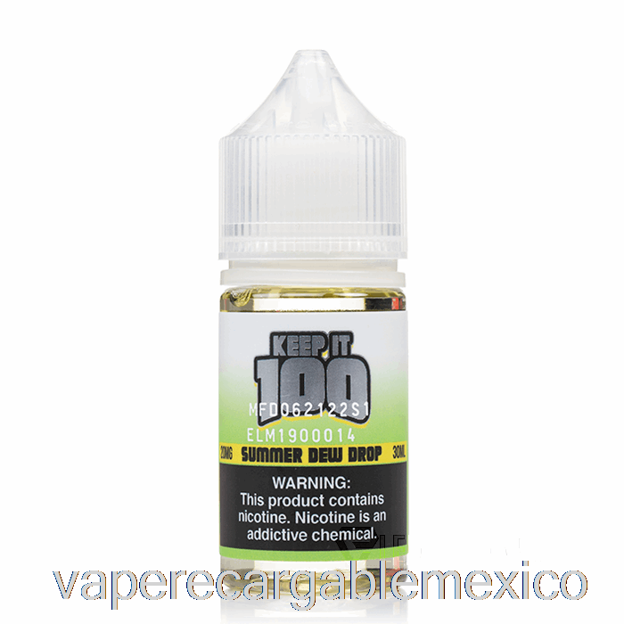 Vape Recargable Summer Dew Drop - Mantenlo 100 Sales - 30ml 20mg